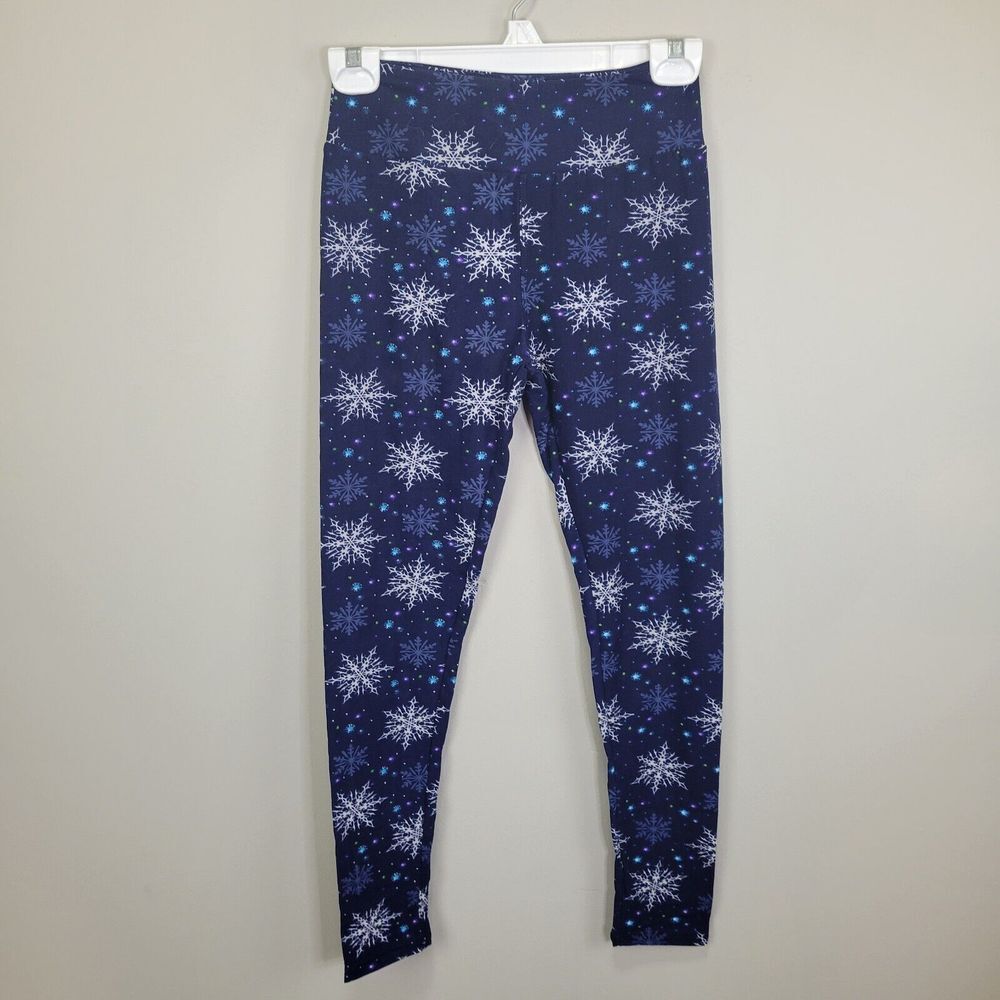 Dren Designs Let It Snow Leggings Plus Size One Size‎ Fits All